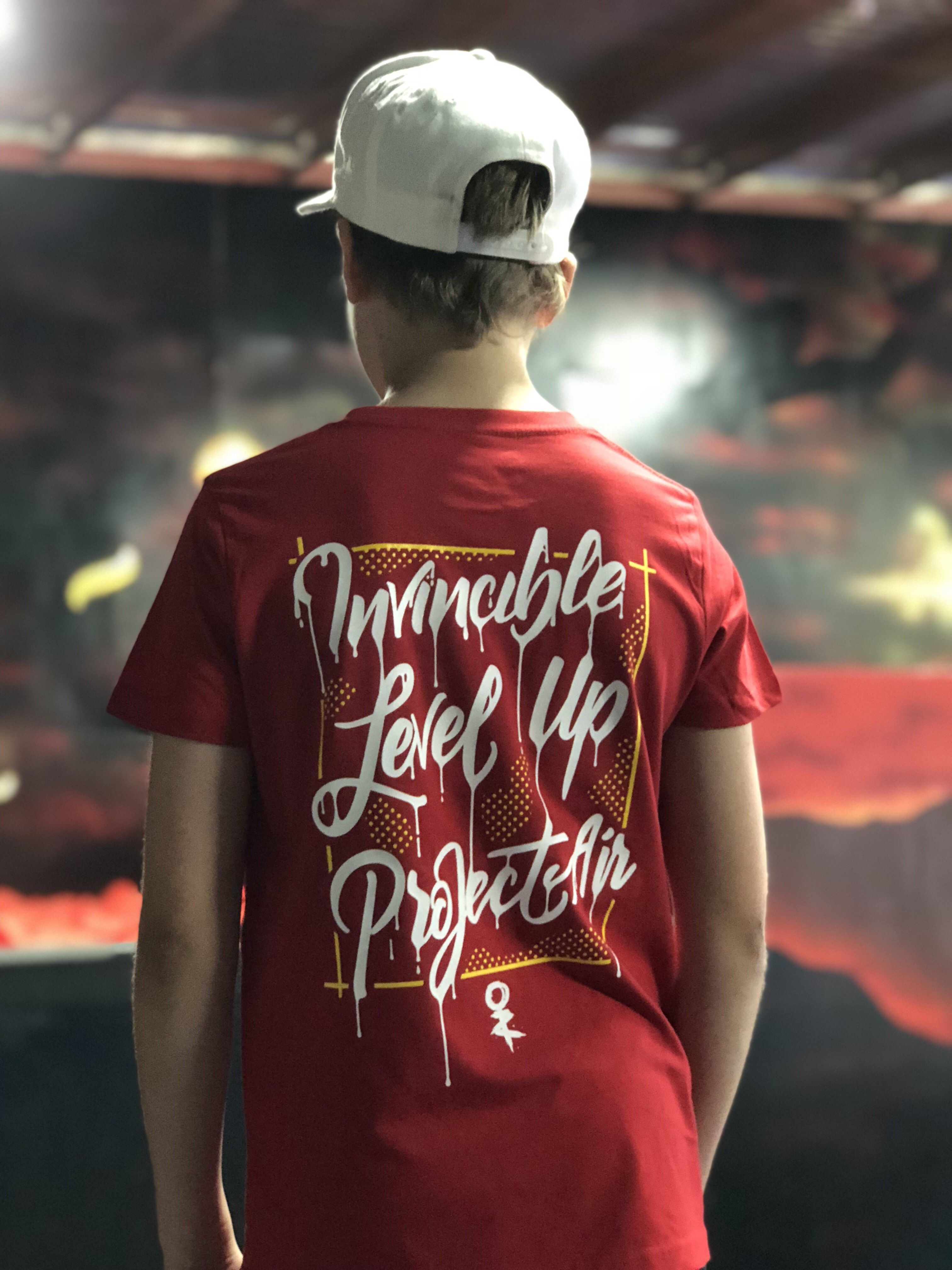 Project AIR x Invincible Kids Tee - Red